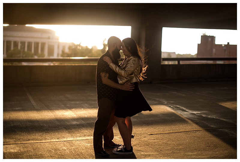 2017-09-03_0022 Fun Downtown Lafayette Engagement Session - Amber & JP