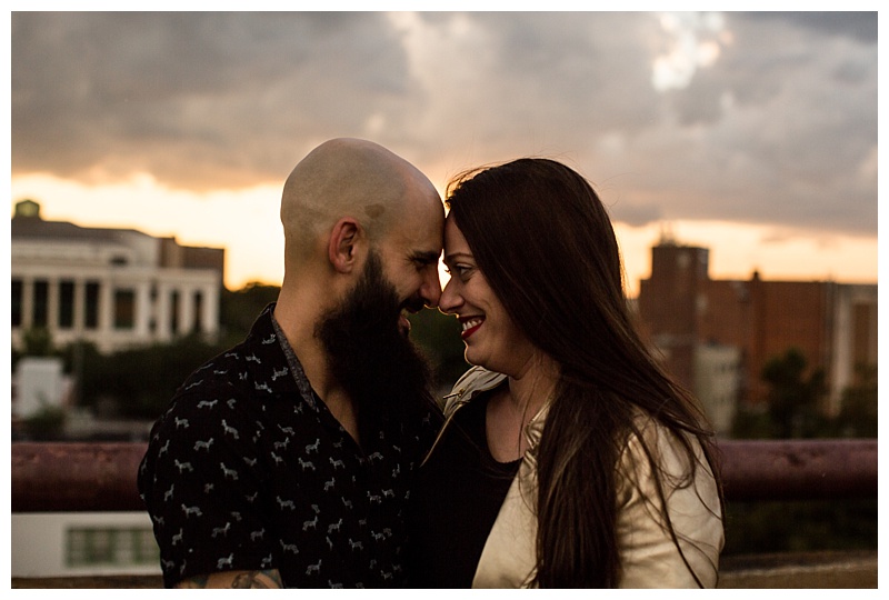 2017-09-03_0032 Fun Downtown Lafayette Engagement Session - Amber & JP