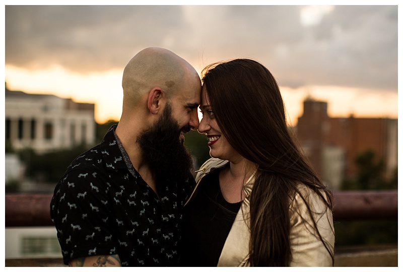 2017-09-03_0033 Fun Downtown Lafayette Engagement Session - Amber & JP