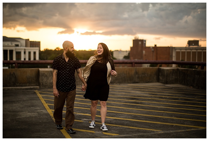 2017-09-03_0034 Fun Downtown Lafayette Engagement Session - Amber & JP