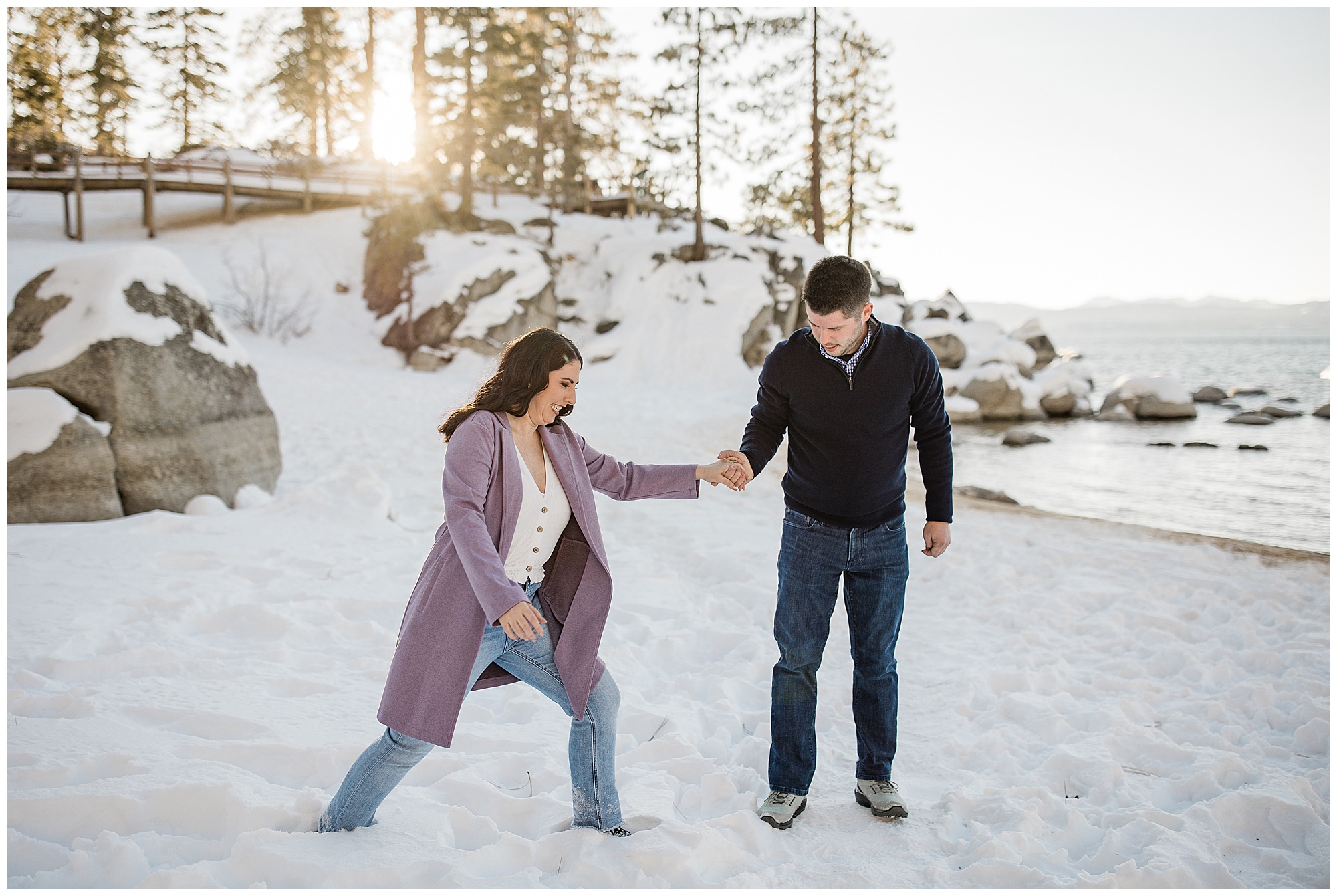 NAP-0072 Alex & Catherine - Sand Harbor Engagement Session