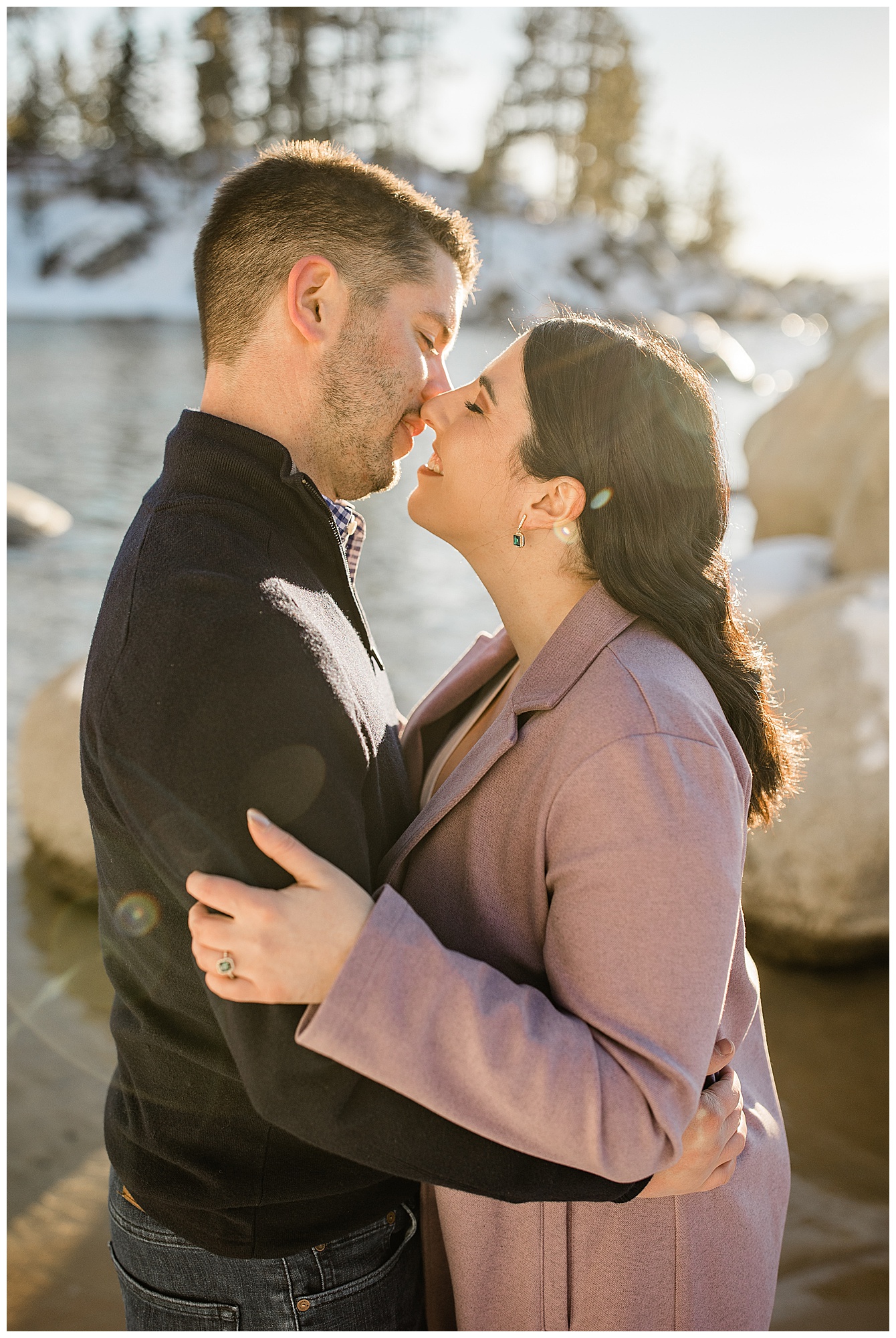 NAP-0209 Alex & Catherine - Sand Harbor Engagement Session